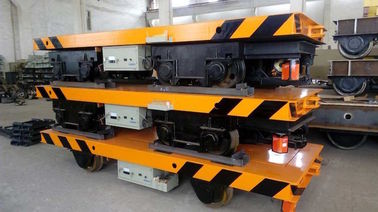 鋳物場の企業100トンの移動のカート/電池の柵の移動のトロリー